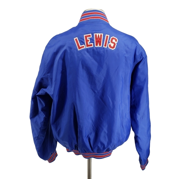 Vintage Holloway Mens Size Medium Chicago Cubs Slick Nylon Varsity Jacket - Picture 3 of 8